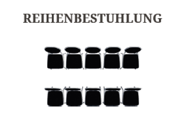 Reihenbestuhlung